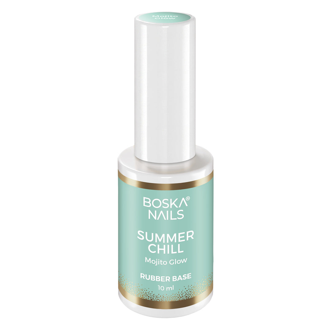 Boska Nails Baza Kauczukowa Summer Chill Mojito Glow 10 ml