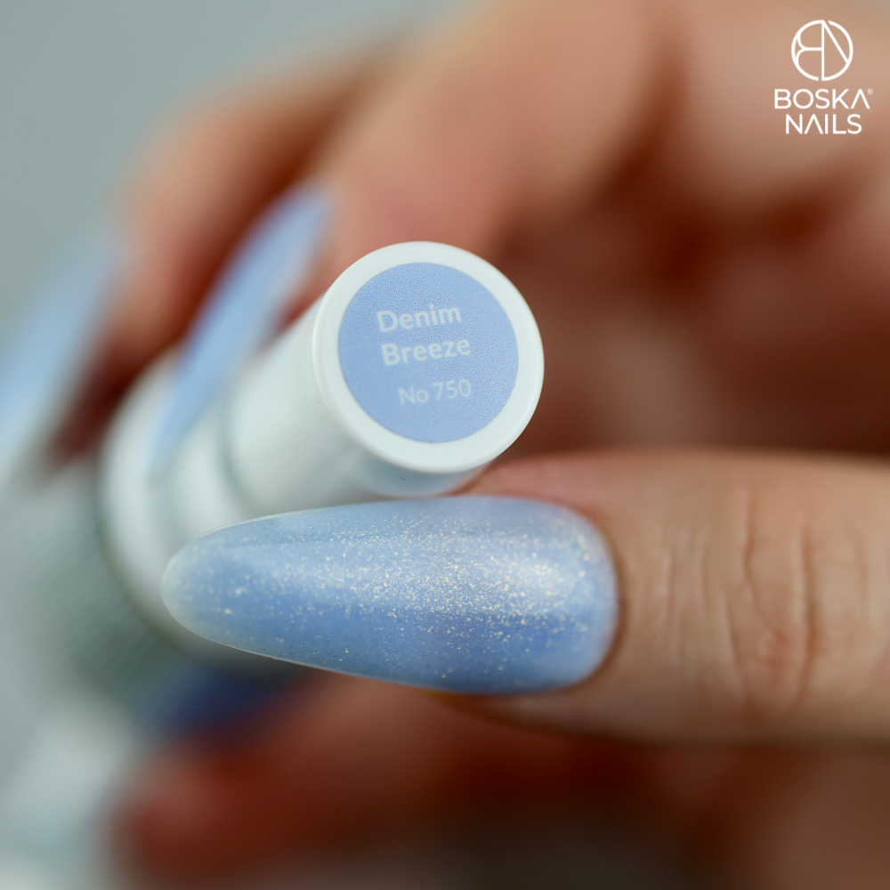 Boska Nails Baza Kauczukowa Summer Chill Denim Breeze 10 ml