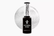 Victoria Vynn GEL POLISH TOP Starlit Silver No Wipe top hybrydowy ze srebrnymi drobinkami 8 ml