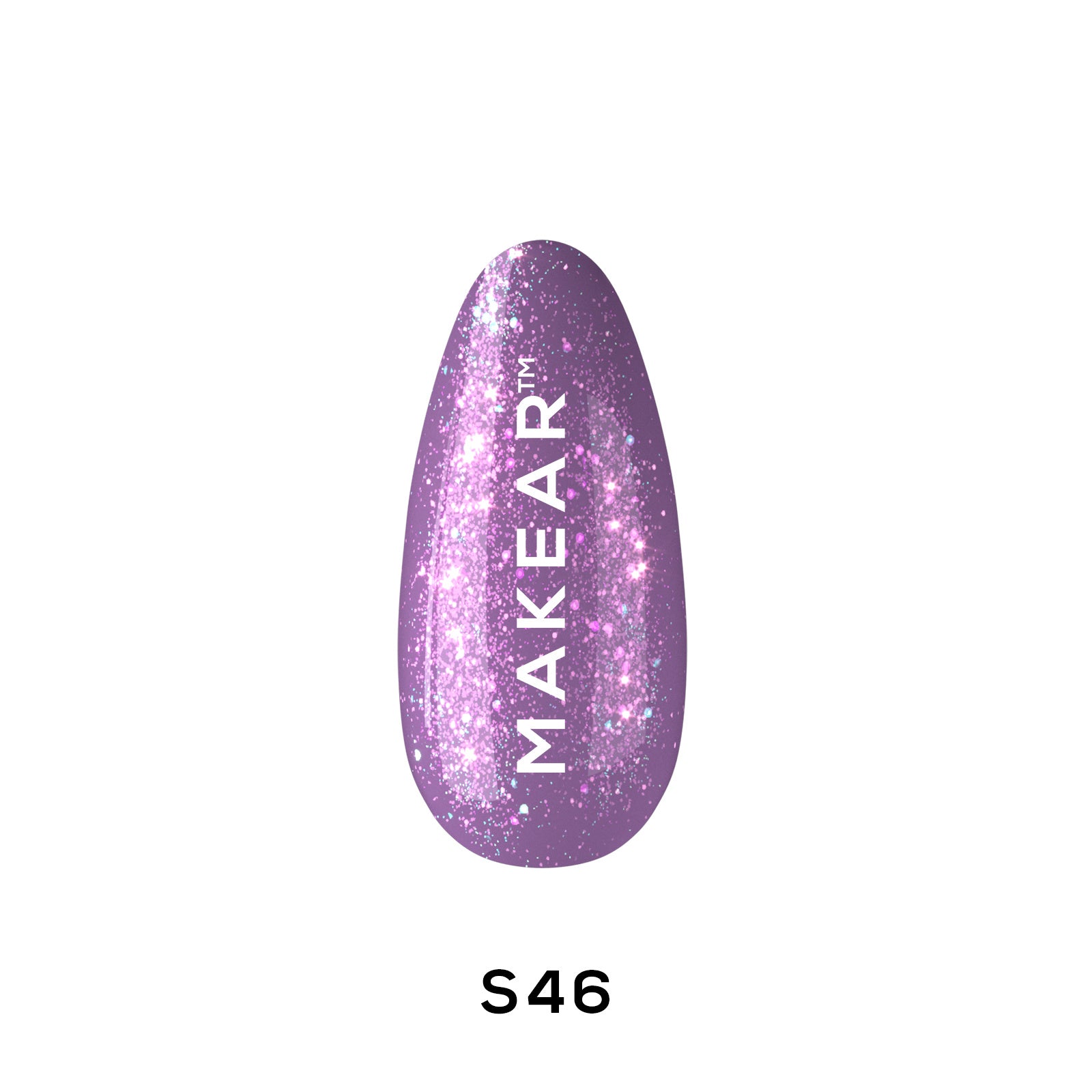 Makear Lakier Hybrydowy S46 Violetino