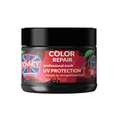Ronney Mask Color Repair Cherry Uv Protection  - Maska Do Włosów Farbowanych Wiśniowa 300 Ml