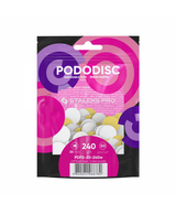 Staleks Pro Expert PDFS-20-240W Nakładki Jednorazowe Do Pododisc M Gradacja 240 50 Sztuk Białe