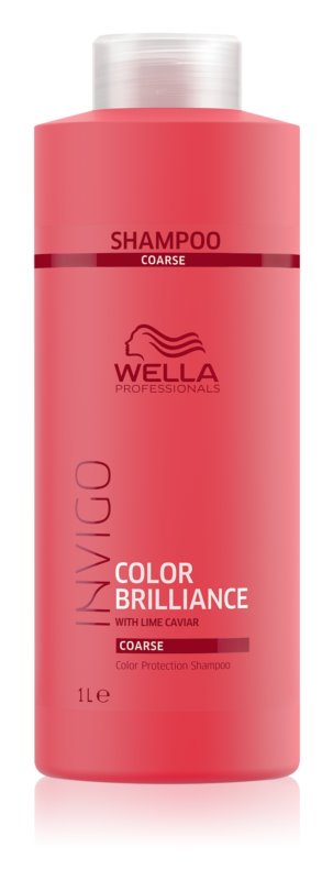 Wella Invigo Color Brilliance - Szampon do Włosów Grubych 1000ml