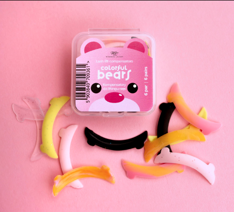 Wonder Lashes Kompensatory Misie Do Liftingu Rzęs Colorful Bears 6 Par