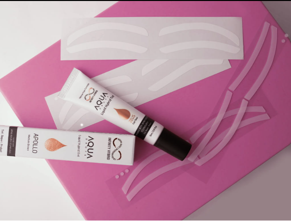 Wonder Lashes Szablony Do Koloryzacji Brwi Airbrush Stencils Silikonowe 6 Par
