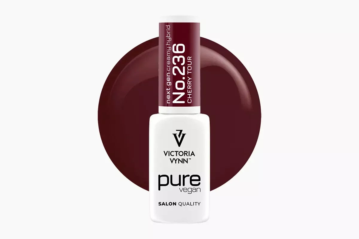 Victoria Vynn Lakier hybrydowy Pure Vegan Creamy 236 Cherry Tour 8 ml