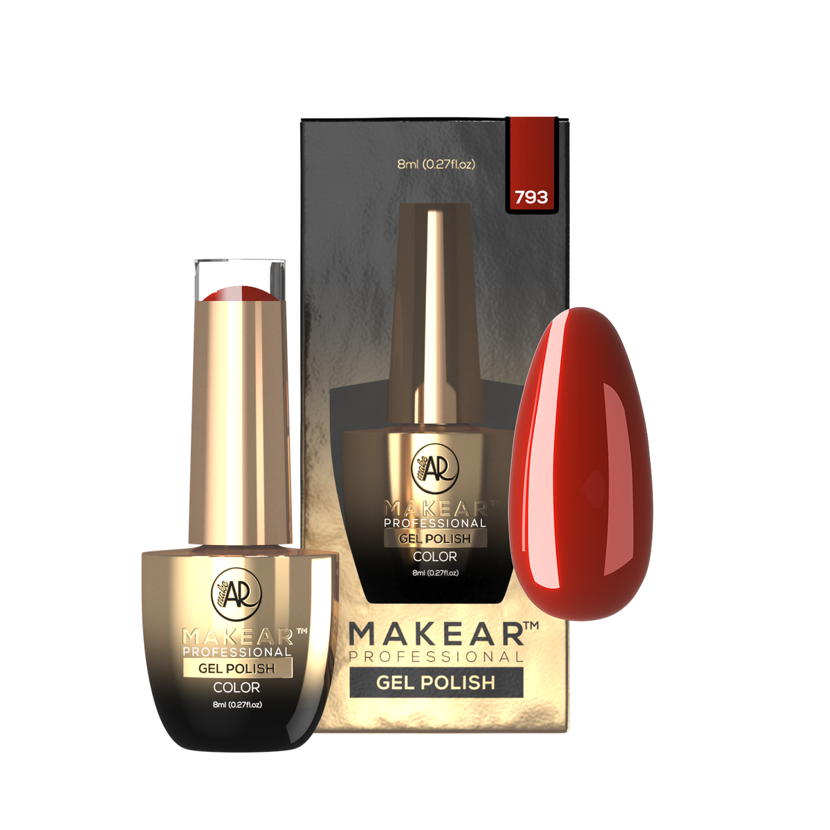 MAKEAR Makear Hybrid-Nagellack 793 Ti Amo 8 ml — Inhaltsstoffe und Bewertung