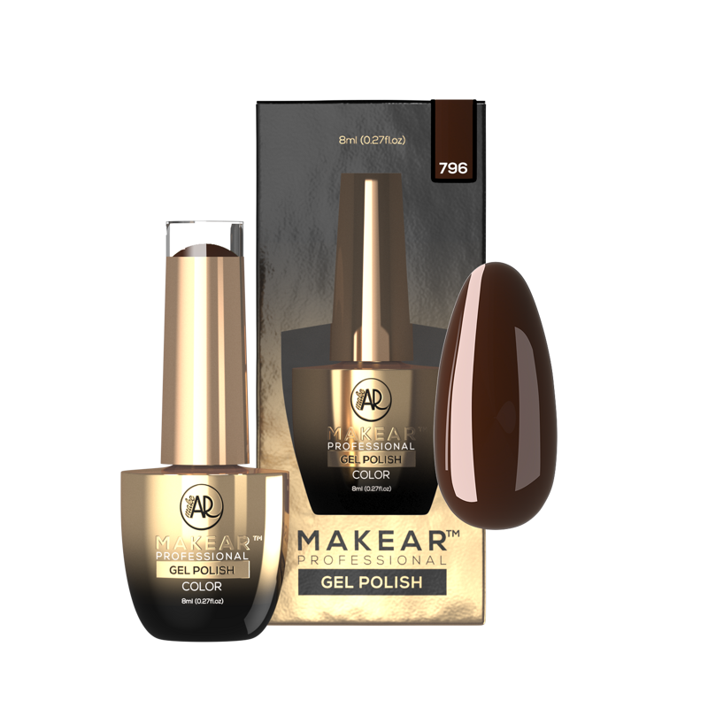 Makear Hybrid-Nagellack 796 Je t'aime, 8 ml
