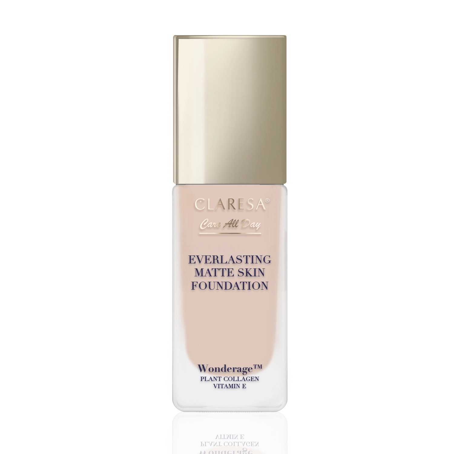 Claresa Care All Day Everlasting Matte Skin Foundation 04 Natural Podkład Matująco-Wygładzający, 32ml