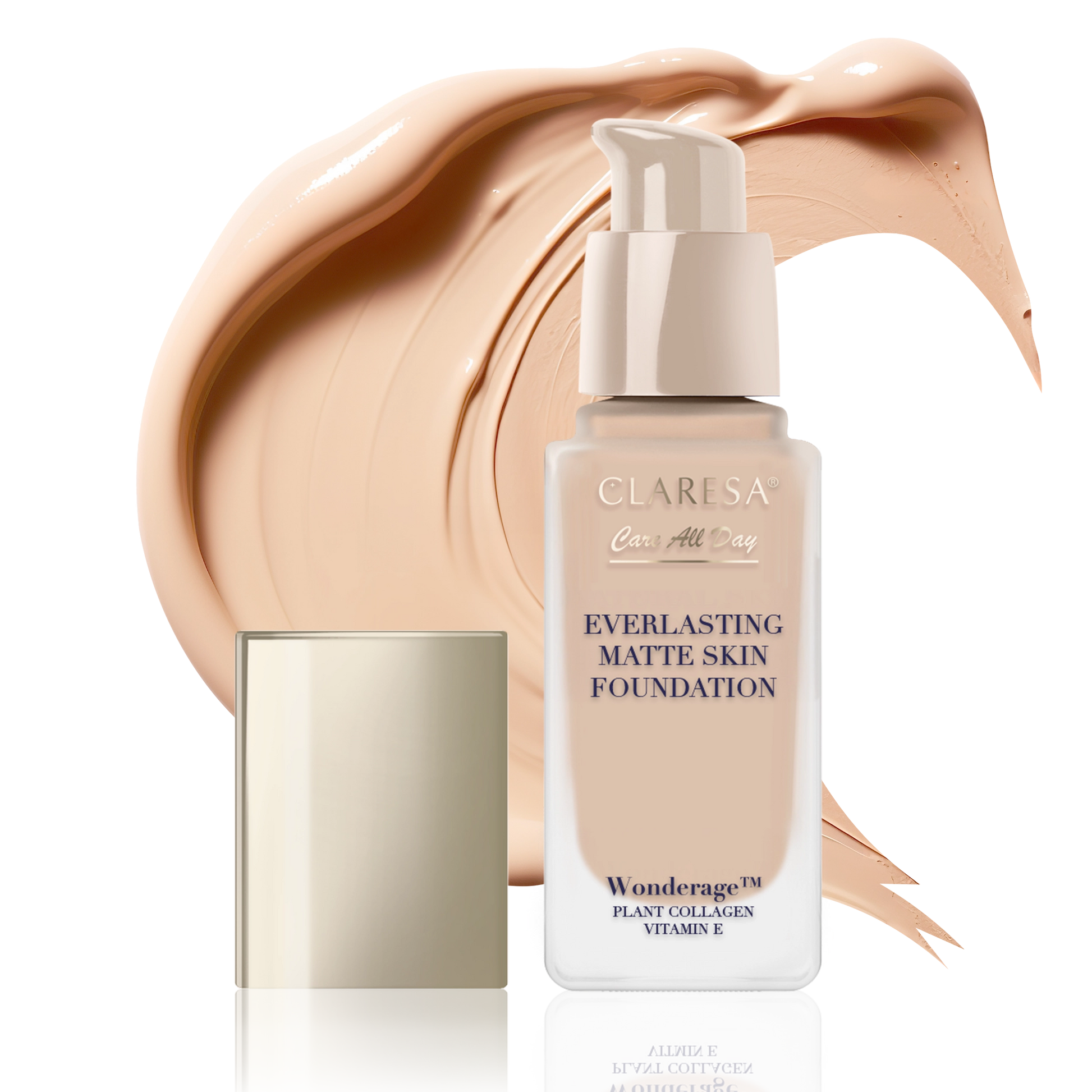 Claresa Care All Day Everlasting Matte Skin Foundation 05 Sand Podkład Matująco-Wygładzający, 32ml