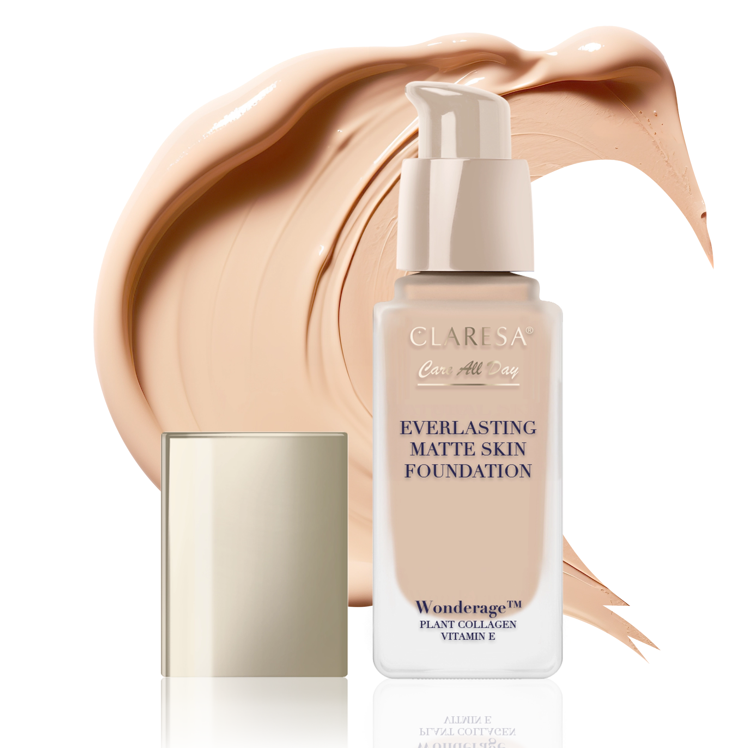 Claresa Care All Day Everlasting Matte Skin Foundation 05 Sand Podkład Matująco-Wygładzający, 32ml