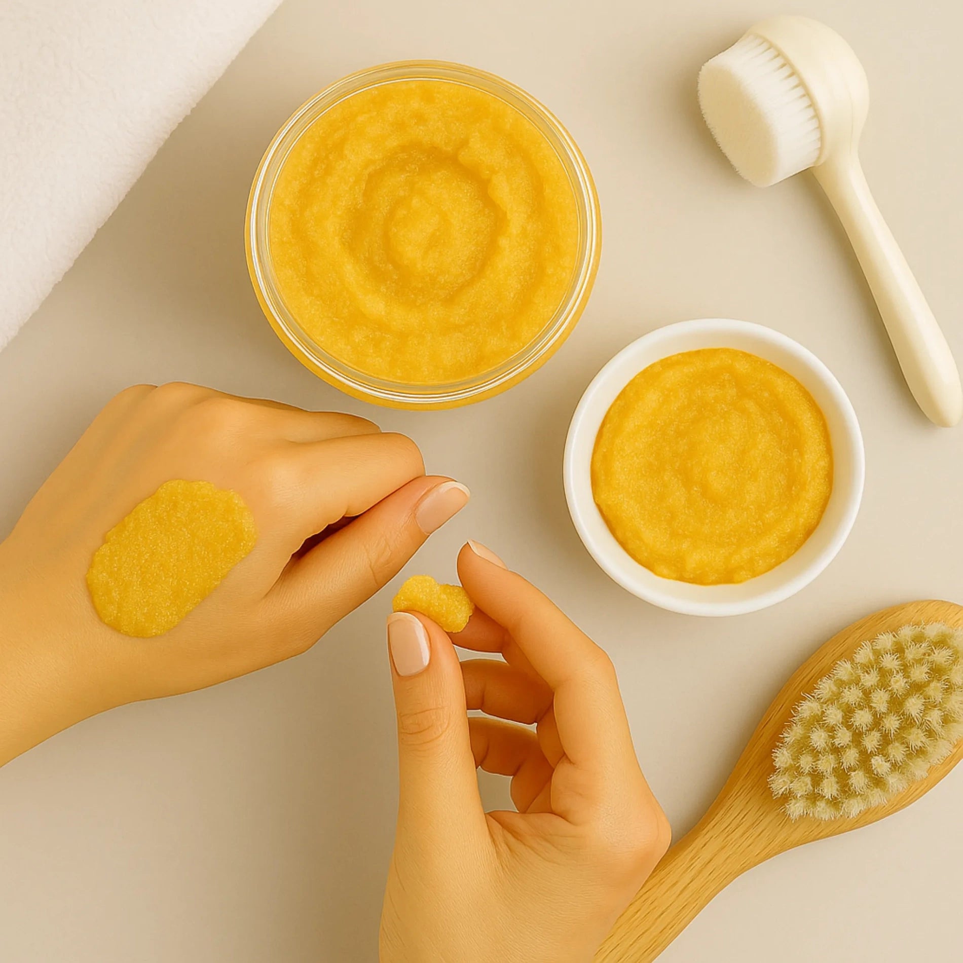Peeling Cukrowy Gruboziarnisty Do Ciała O Zapachu Mango 250 Ml