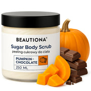 Peeling Cukrowy Gruboziarnisty Do Ciała O Zapachu Dynia & Czekolada 250 Ml