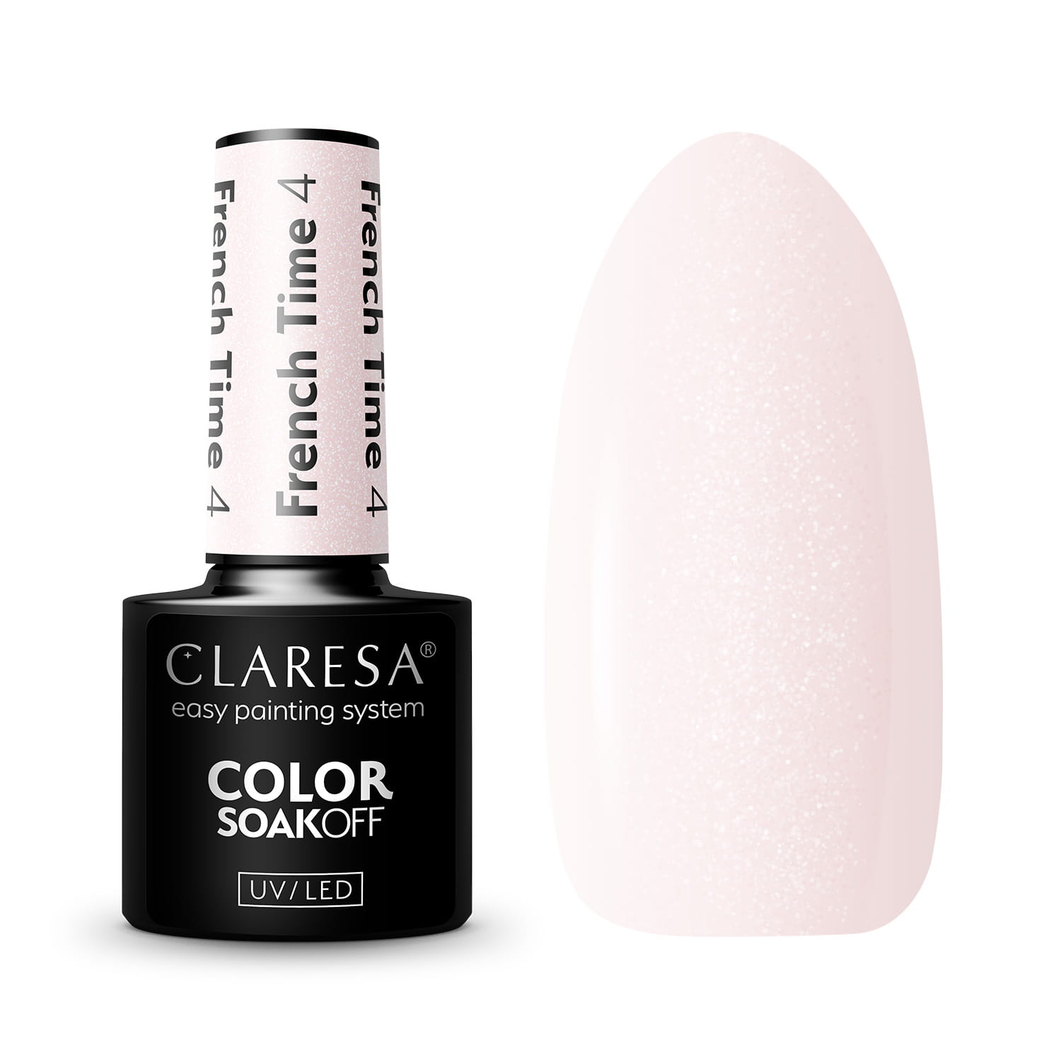 Claresa - Lakier hybrydowy French Time 4 - 5g