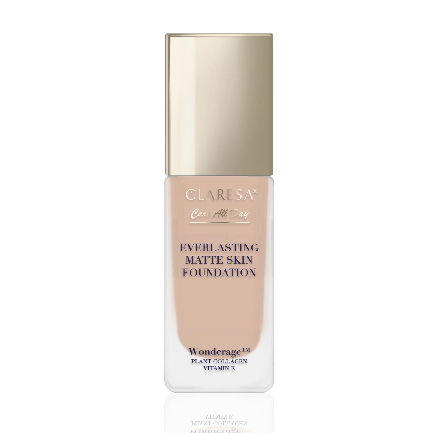 Claresa Care All Day Everlasting Matte Skin Foundation 06 Natural Tan Podkład Matująco-Wygładzający, 32ml