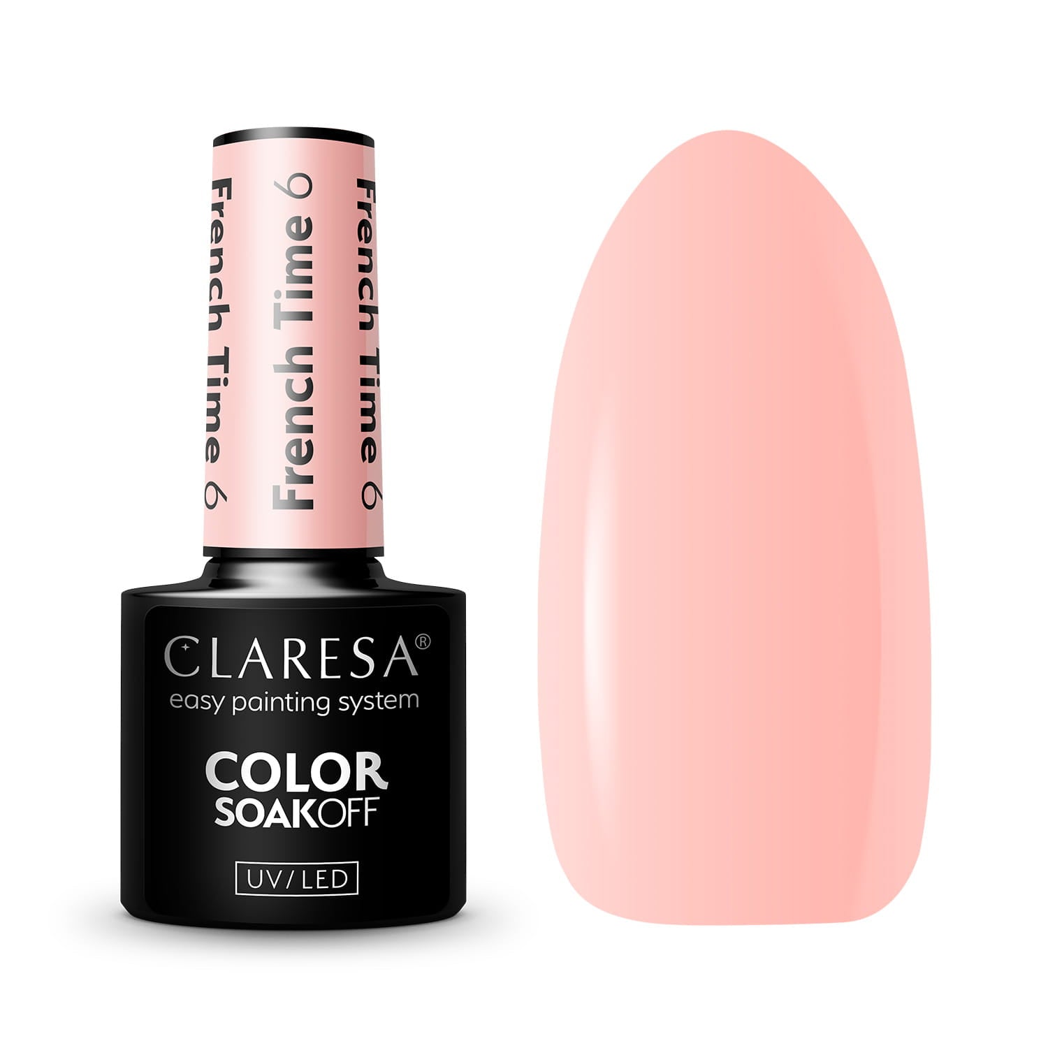 Claresa - Lakier hybrydowy French Time 6 - 5g