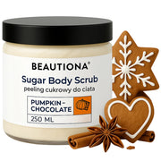 Peeling Cukrowy Gruboziarnisty Do Ciała O Zapachu Pierniczkowym 250 Ml