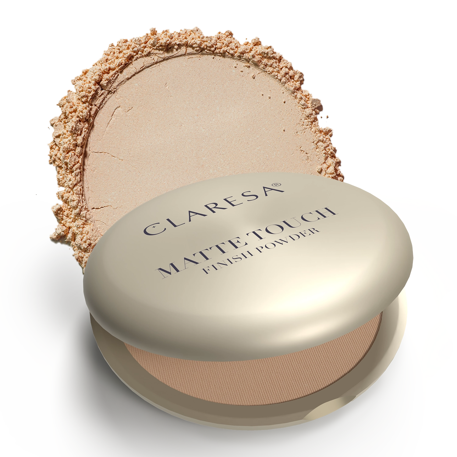 Claresa Matte Touch Finish Powder Matujący Prasowany Puder Wykończeniowy 02 10g