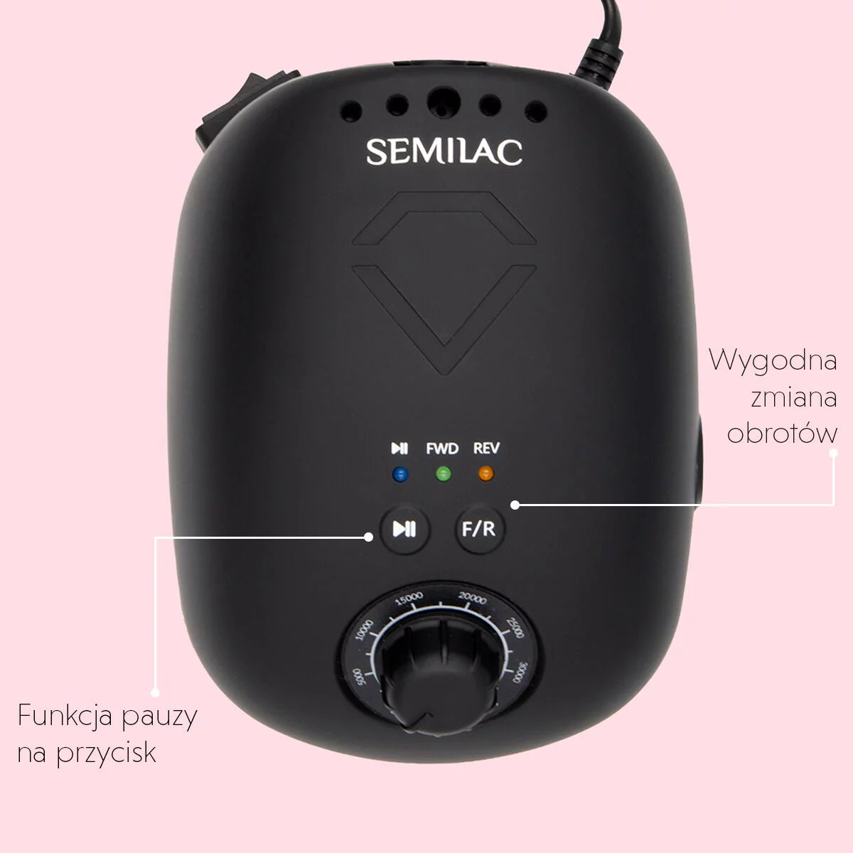 Semilac Frezarka do Paznokci 65W