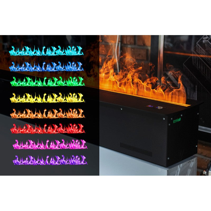 Alvi Prague Kominek Parowy Wbudowany Firespa 1200 Mm