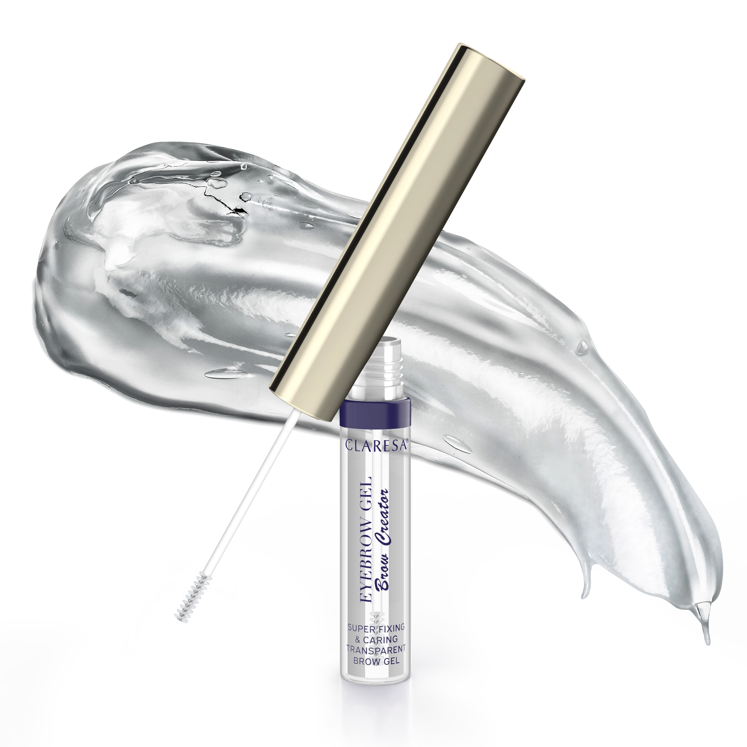 Claresa Transparent Eyebrow Gel Brow Creator Transparentny Żel Do Brwi, 6g