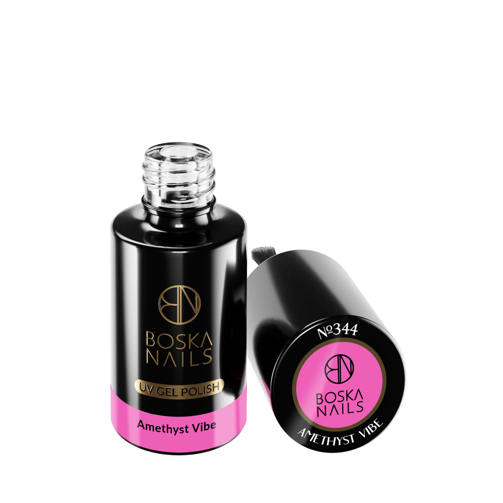 Boska Nails Lakier Hybrydowy Divine Amethyst Vibe No 344 6ml