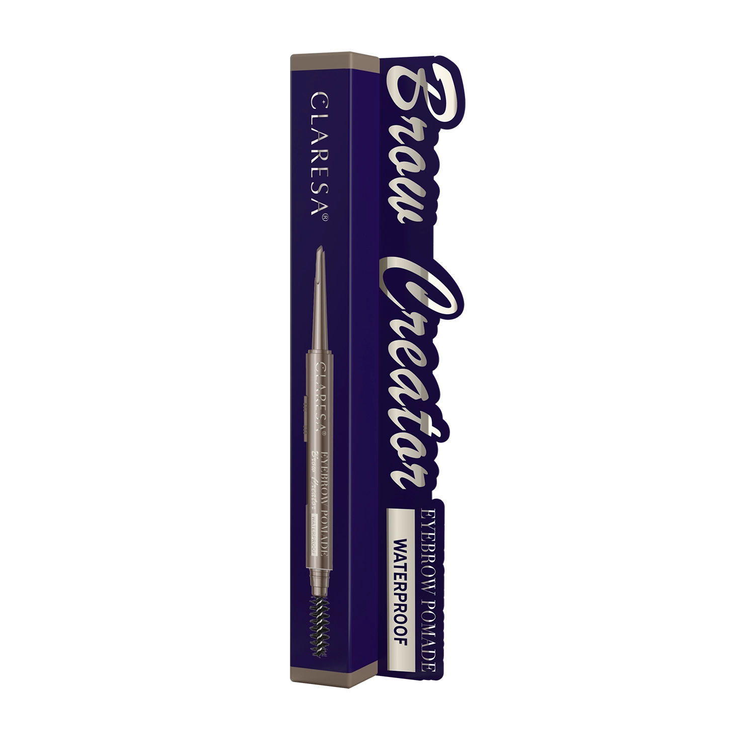 Claresa Eyebrow Pomade Pencil Brow Creator Pomada Do Brwi W Kredce 01 Taupe, 0,17g
