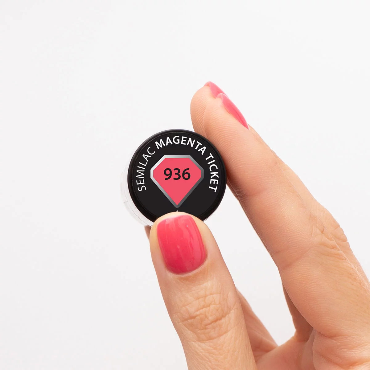 Semilac Lakier Hybrydowy 936 Magenta Ticket 7 ml
