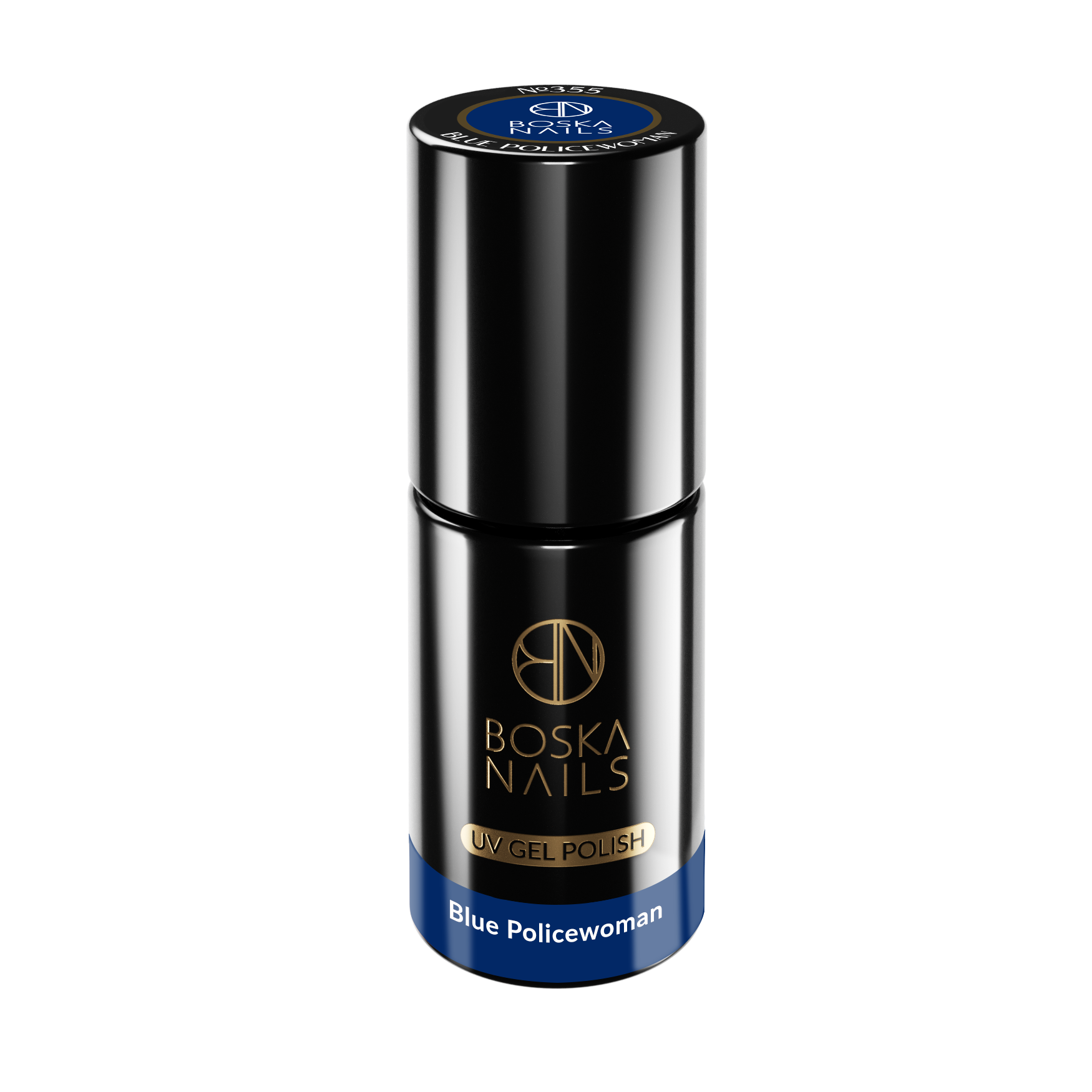 Boska Nails Lakier Hybrydowy Divine Blue Policewoman No 355 6ml