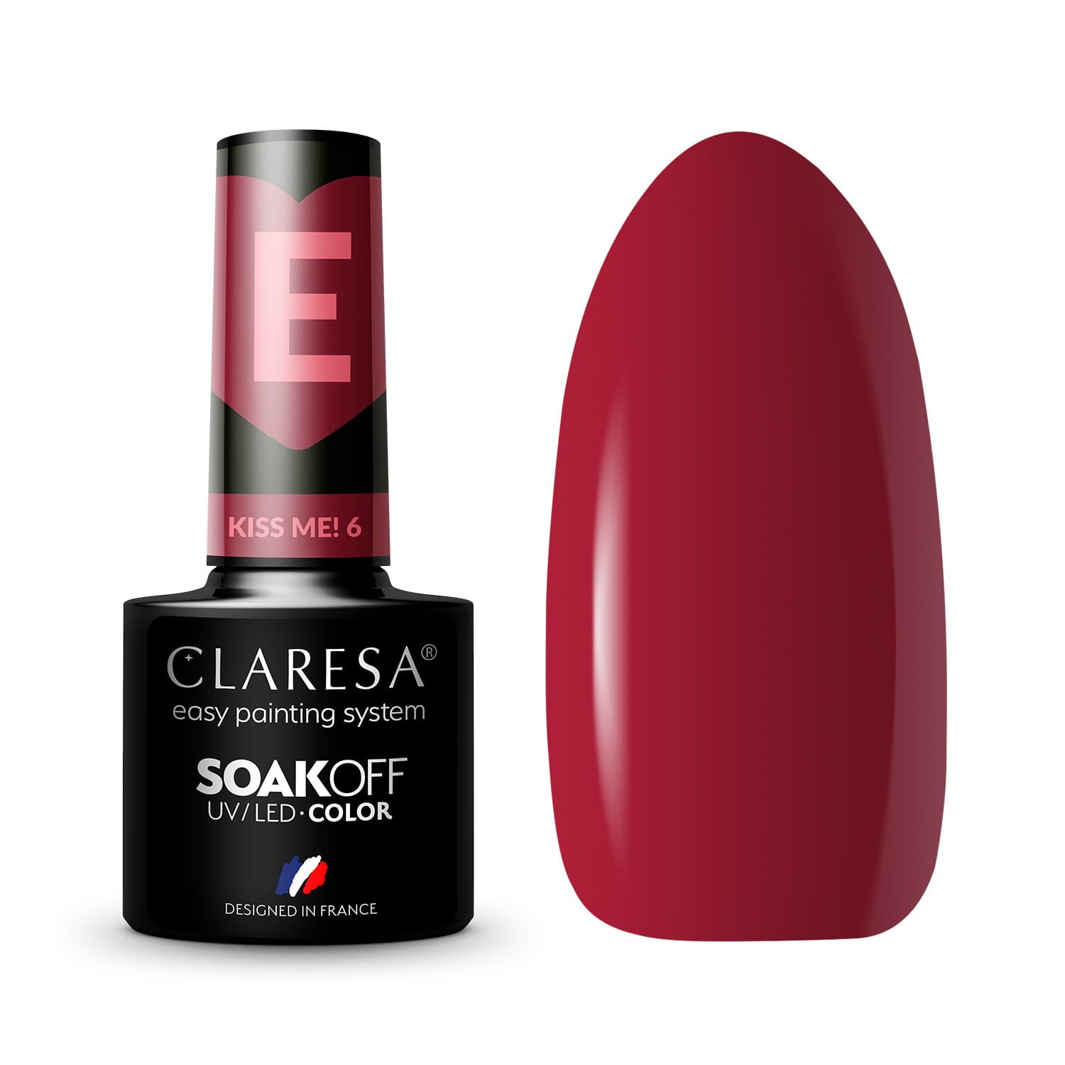 Claresa - Lakier hybrydowy Kiss Me! 6- 5g