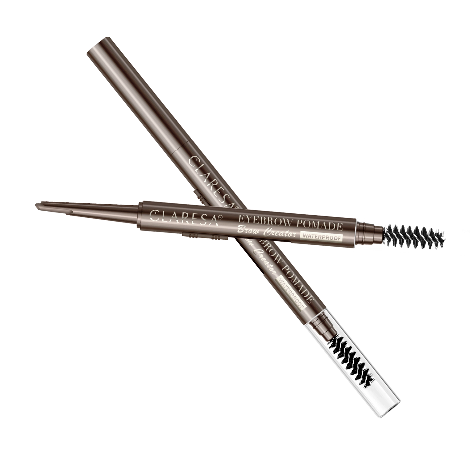 Claresa Eyebrow Pomade Pencil Brow Creator Pomada Do Brwi W Kredce 03 Graphite Brown, 0,17g