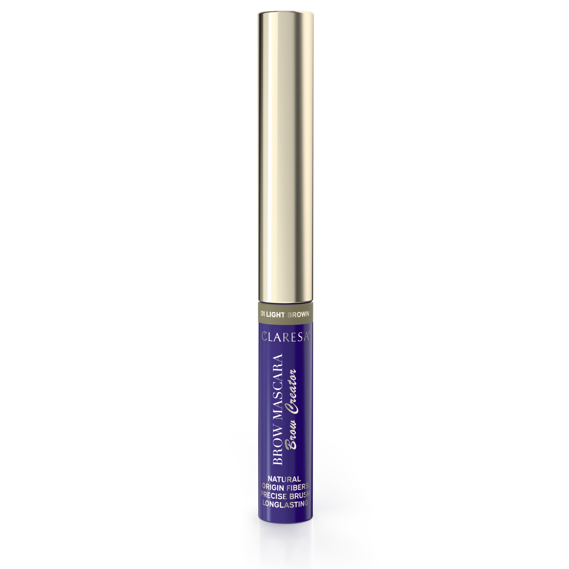Claresa Brow Mascara Brow Creator Tusz Do Brwi 01 Light Brown, 6g