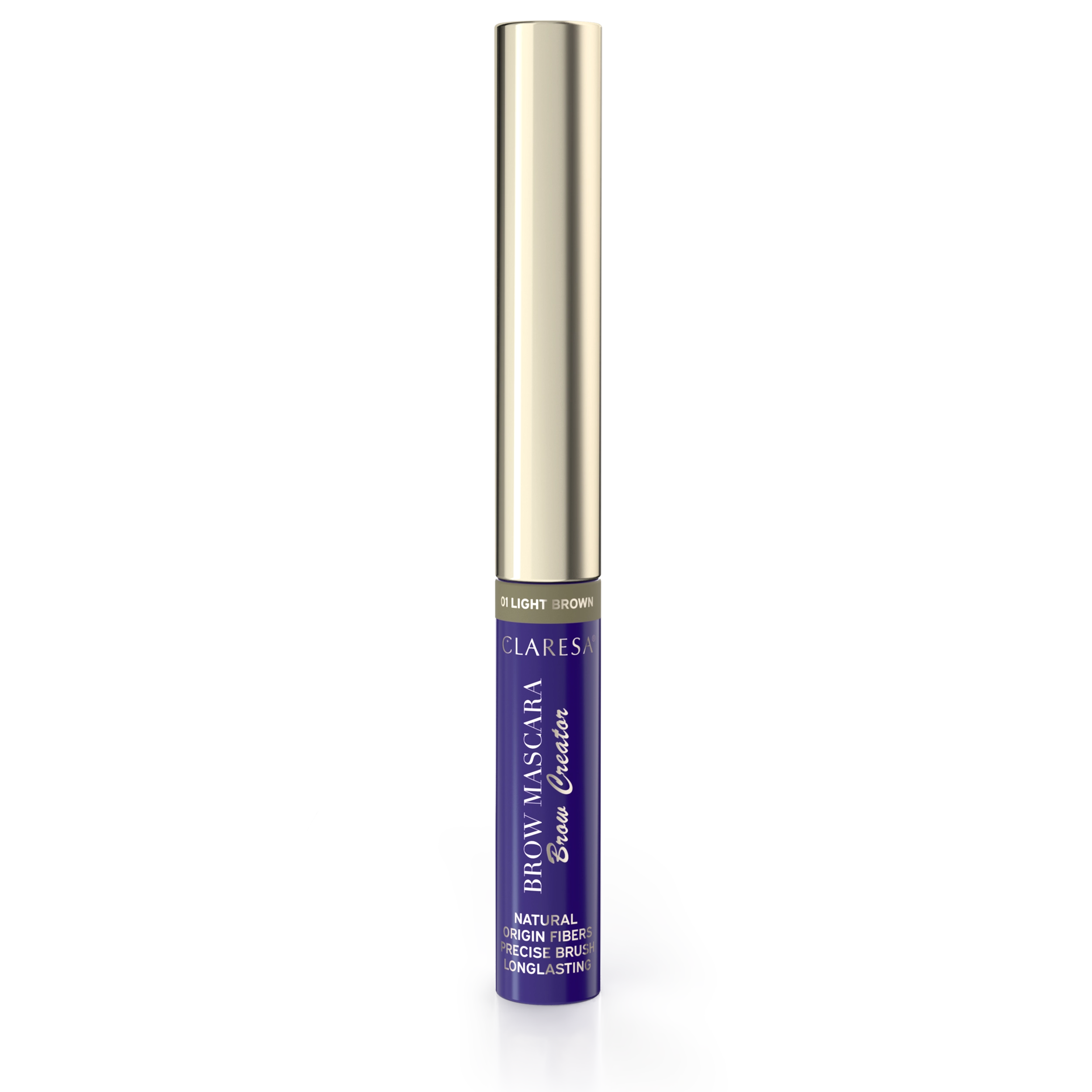 Claresa Brow Mascara Brow Creator Tusz Do Brwi 01 Light Brown, 6g