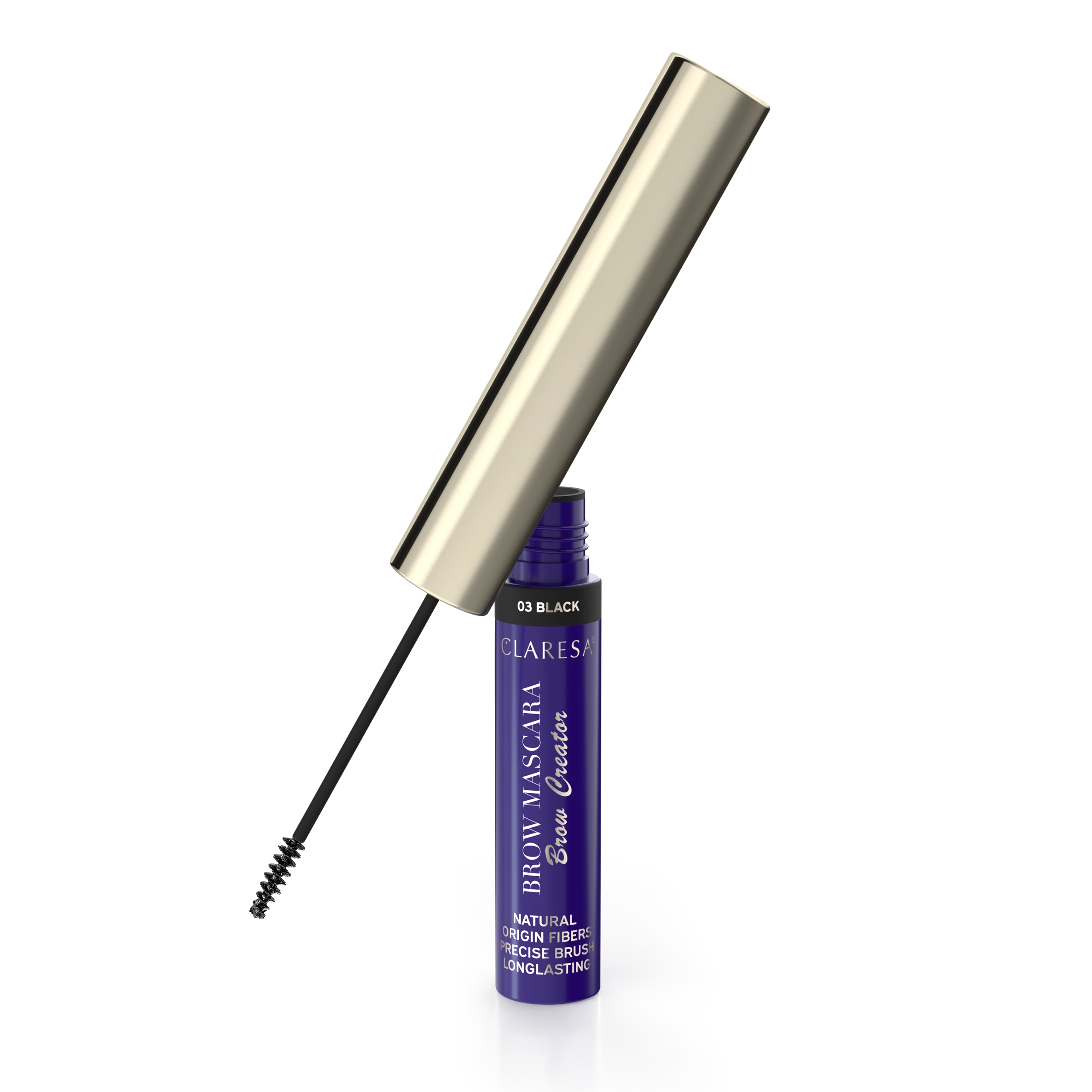 Claresa Brow Mascara Brow Creator Tusz Do Brwi 03 Black, 6g