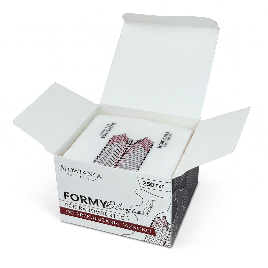 Slowianka Forma PVC Semi-Transparent Long 250szt Box