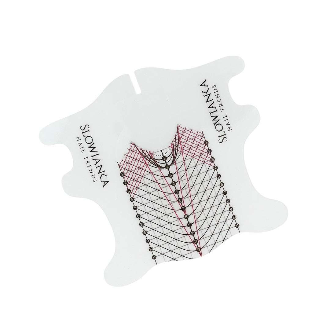 Slowianka Forma PVC Semi-Transparent Long 250szt Box