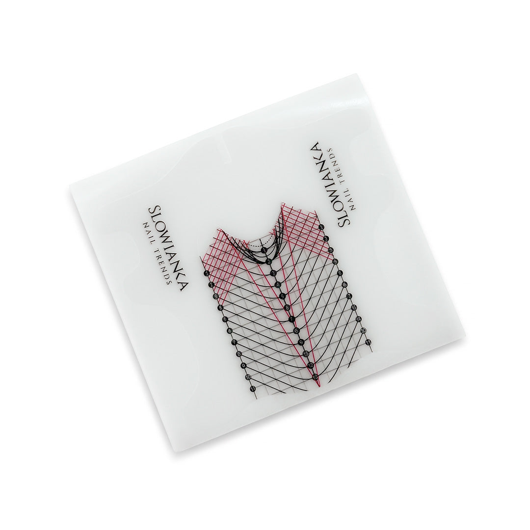 Slowianka Forma PVC Semi-Transparent Long 250szt Box