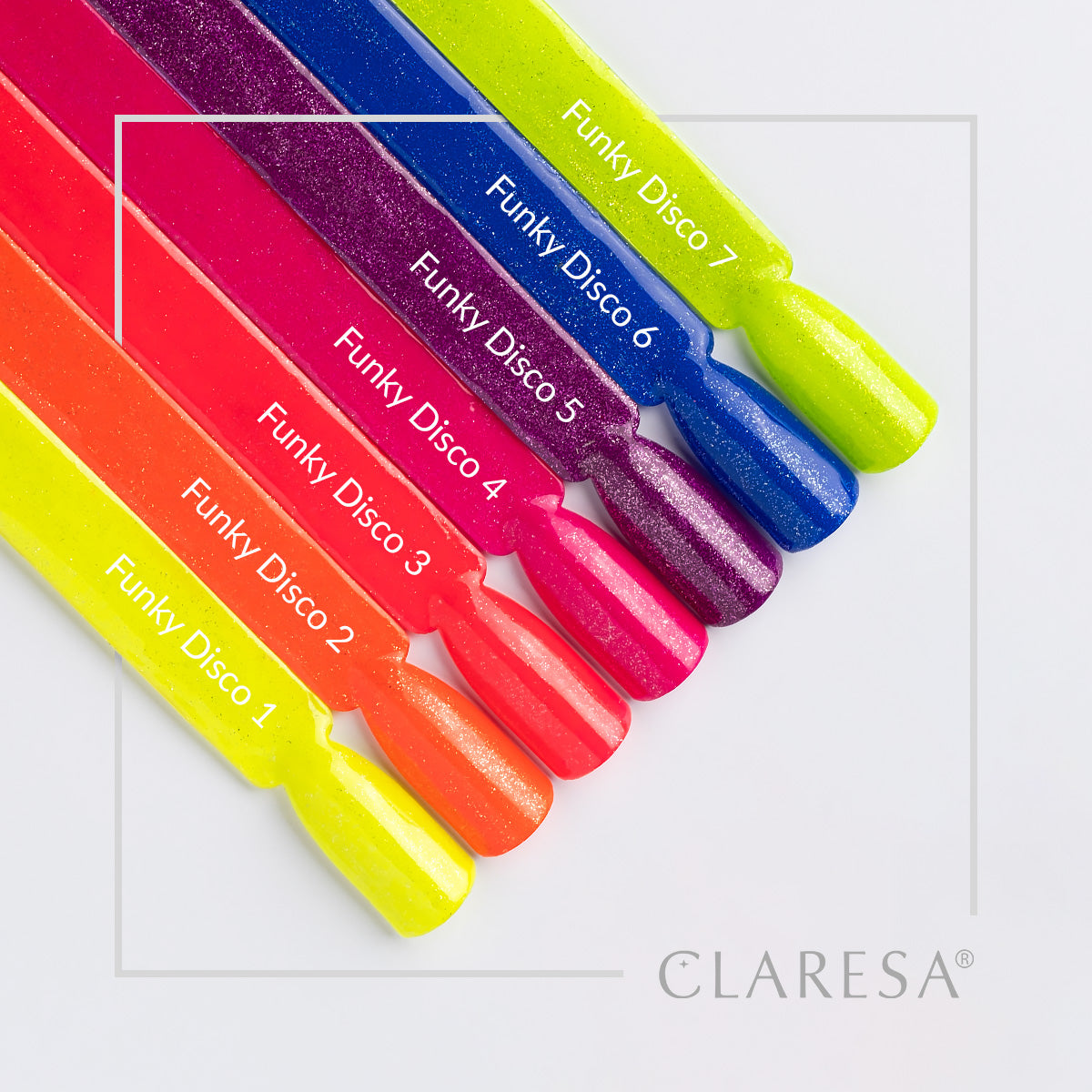 Claresa Lakier Hybrydowy Funky Disco 3-L
