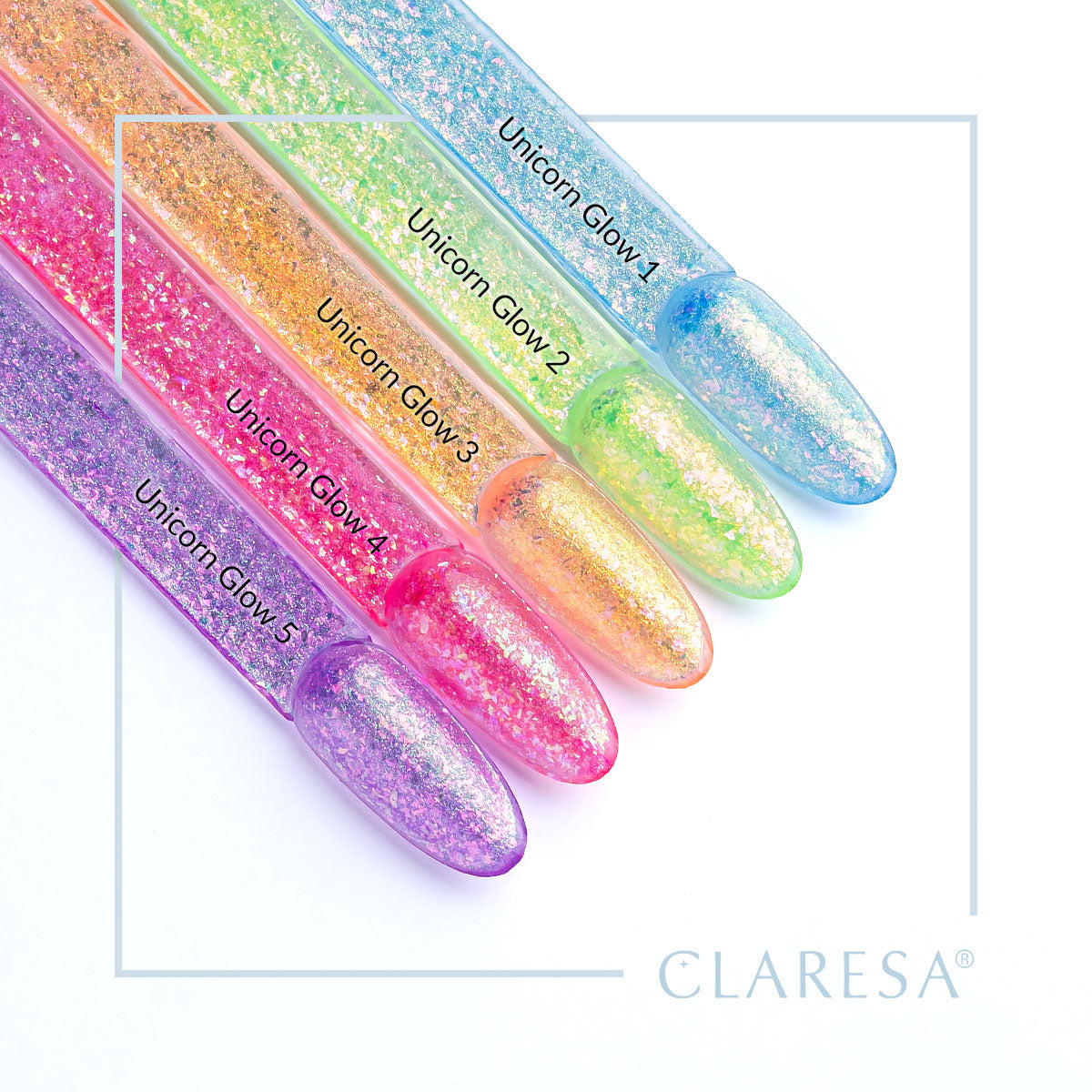 Claresa - Lakier Hybrydowy Unicorn Glow 4 5g
