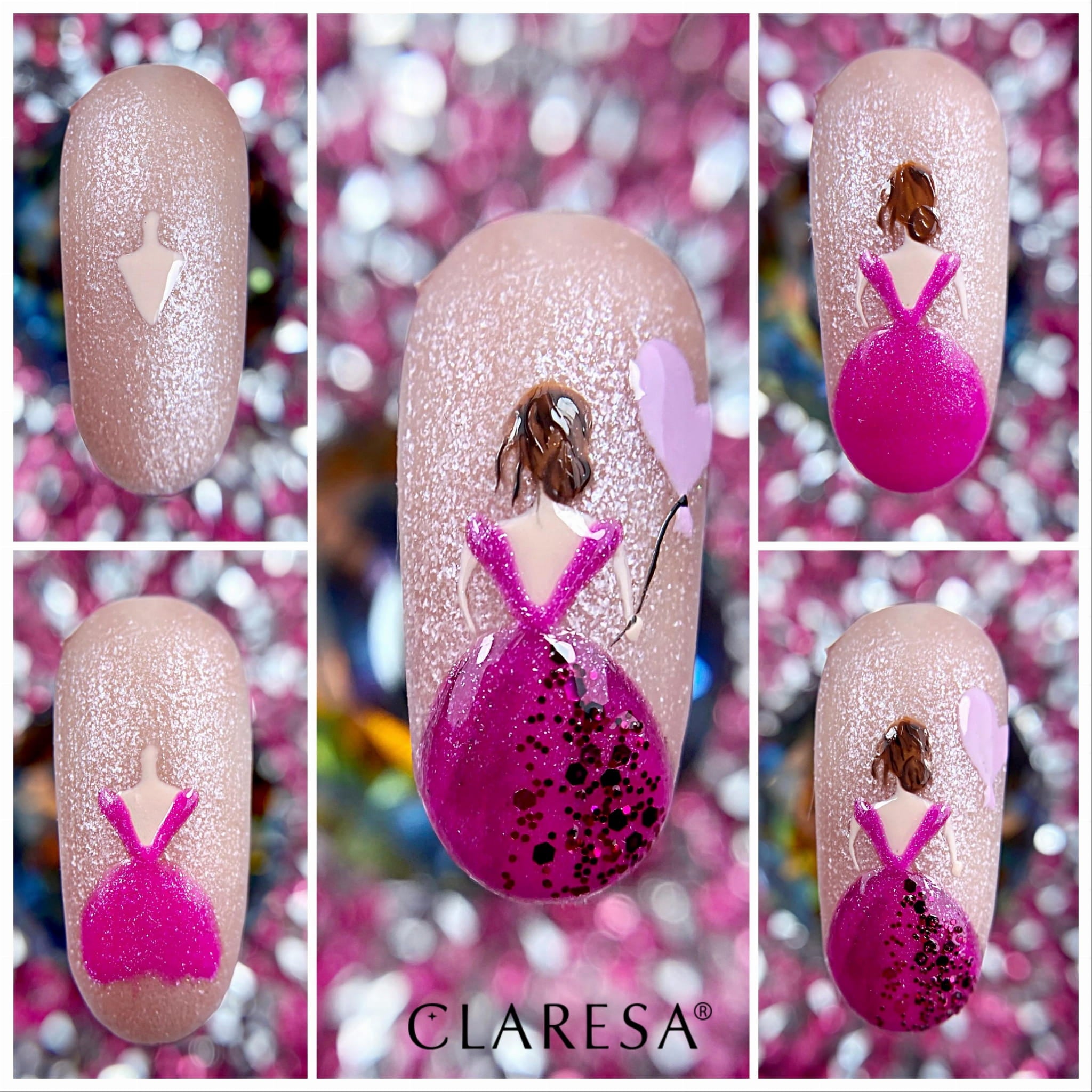 Claresa - Lakier Hybrydowy Sparkle 3 -5g