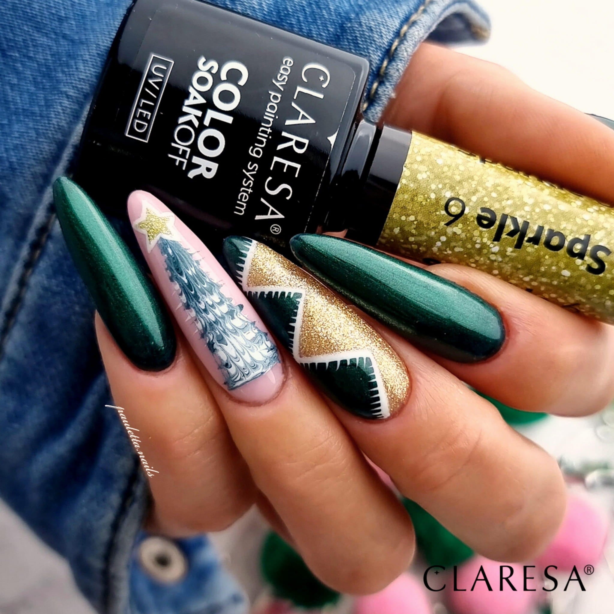 Claresa - Lakier Hybrydowy Sparkle 6 -5g