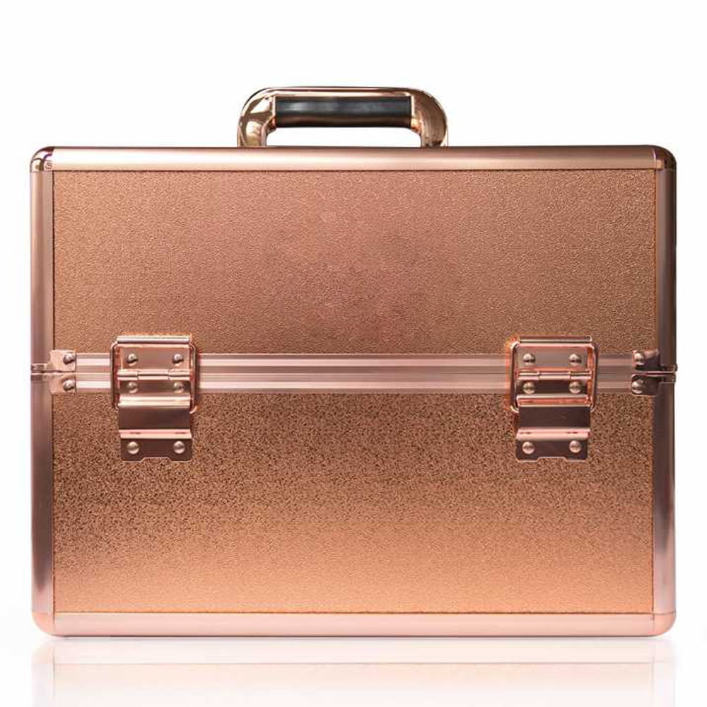 Mollylac Kuferek Kosmetyczny XL 36W Kratka Na Lampę  Rose Golden
