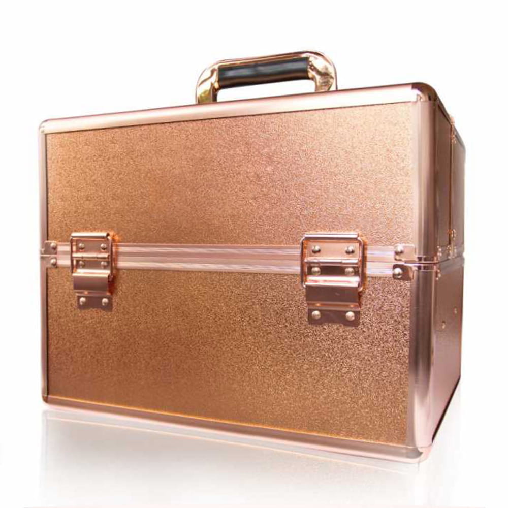 Mollylac Kuferek Kosmetyczny XL 36W Kratka Na Lampę  Rose Golden