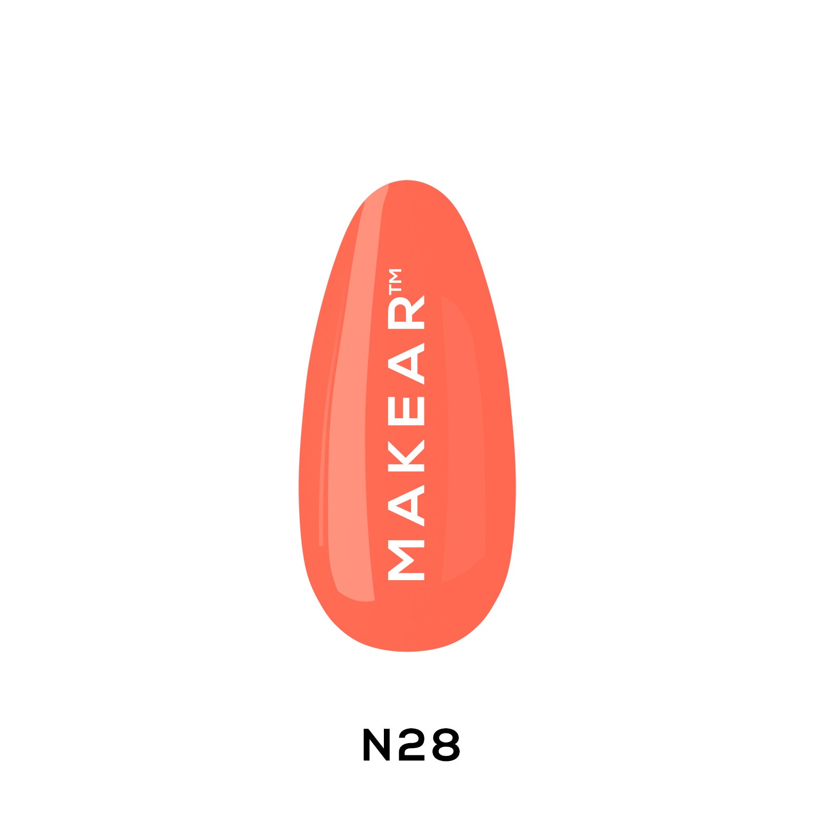 Makear Lakier Hybrydowy N28 Neon 8Ml