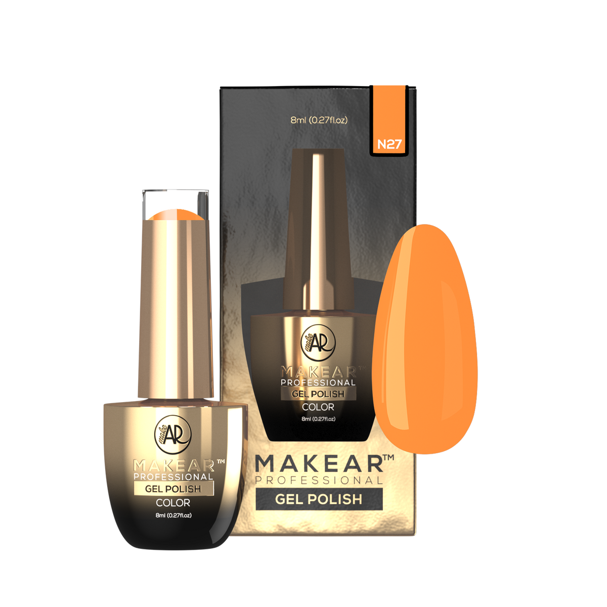 MAKEAR Makear Hybrid-Nagellack N27 Neon 8Ml — Inhaltsstoffe und Bewertung