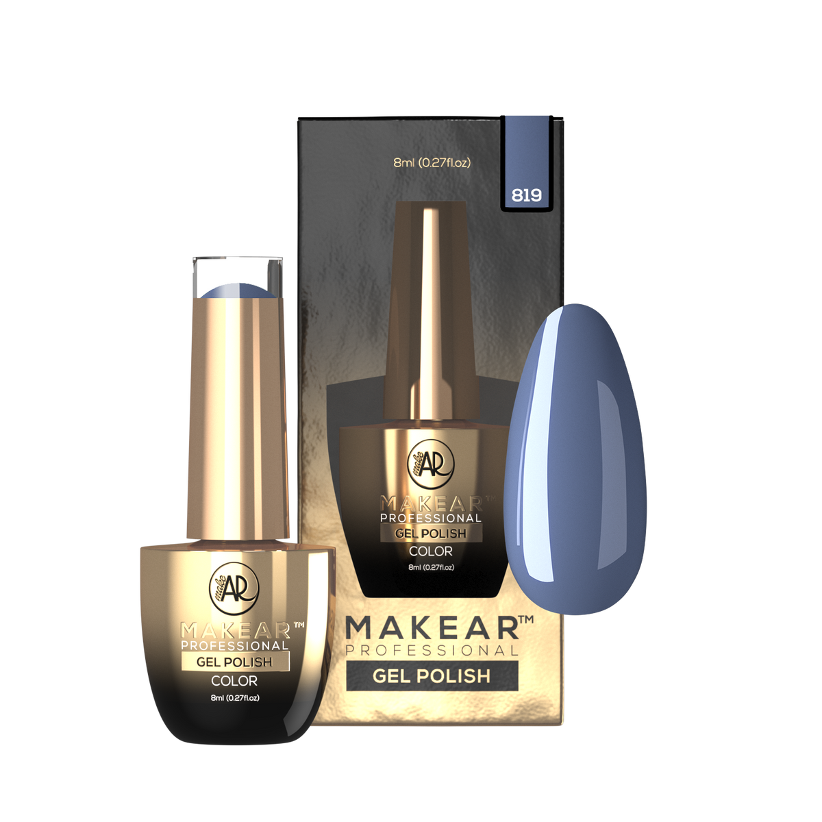 MAKEAR Makear Hybrid-Nagellack 819 Regular 8Ml — Inhaltsstoffe und Bewertung