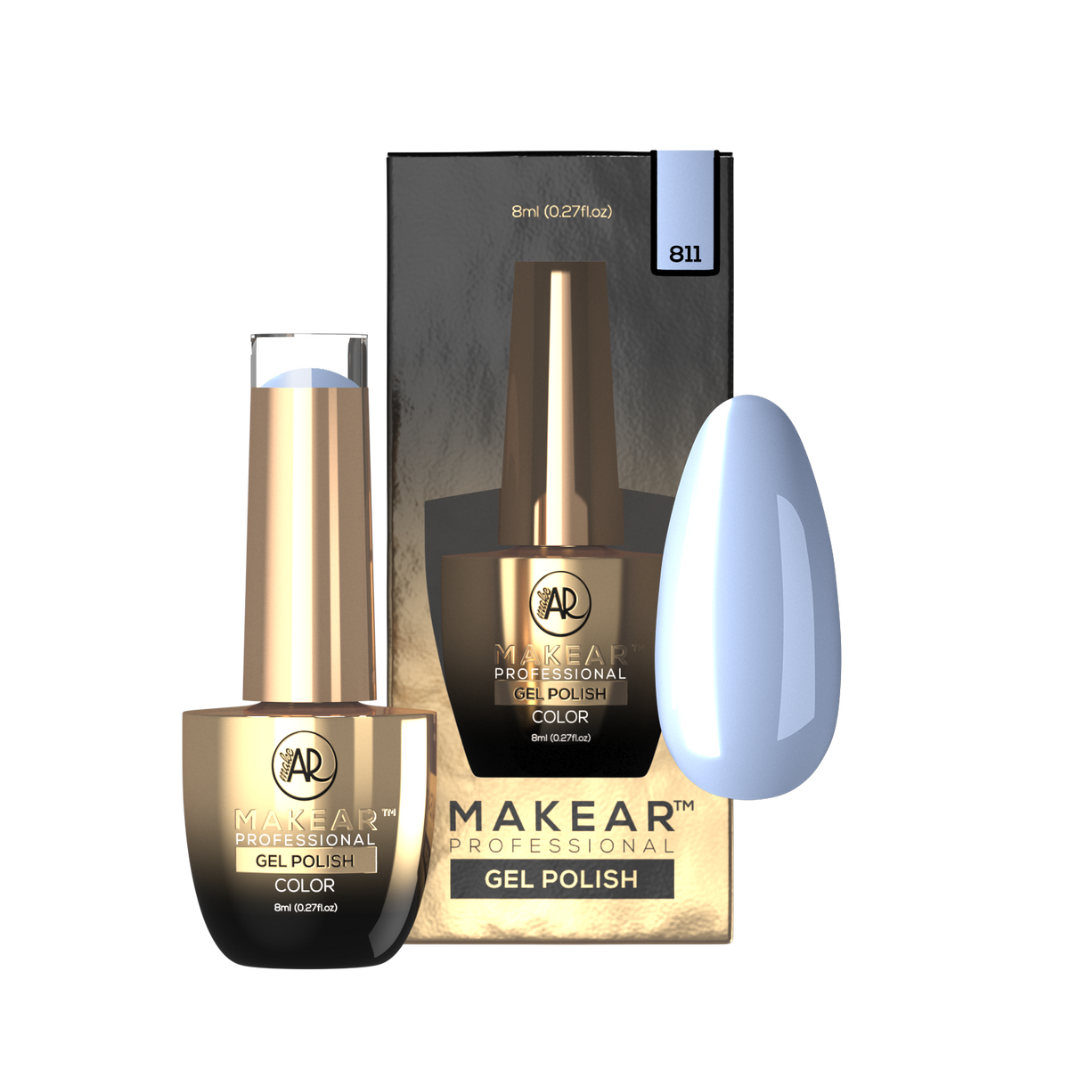 MAKEAR Makear Hybrid-Nagellack 811 Regular 8Ml — Inhaltsstoffe und Bewertung