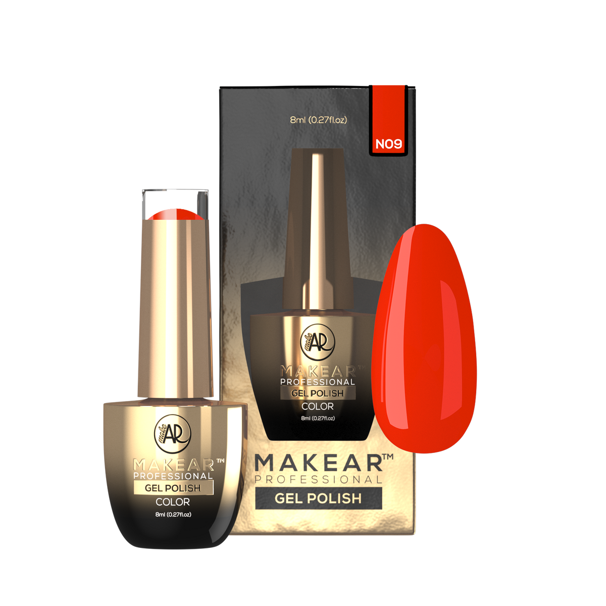 MAKEAR Makear Hybrid-Nagellack N09 Neon 8Ml — Inhaltsstoffe und Bewertung