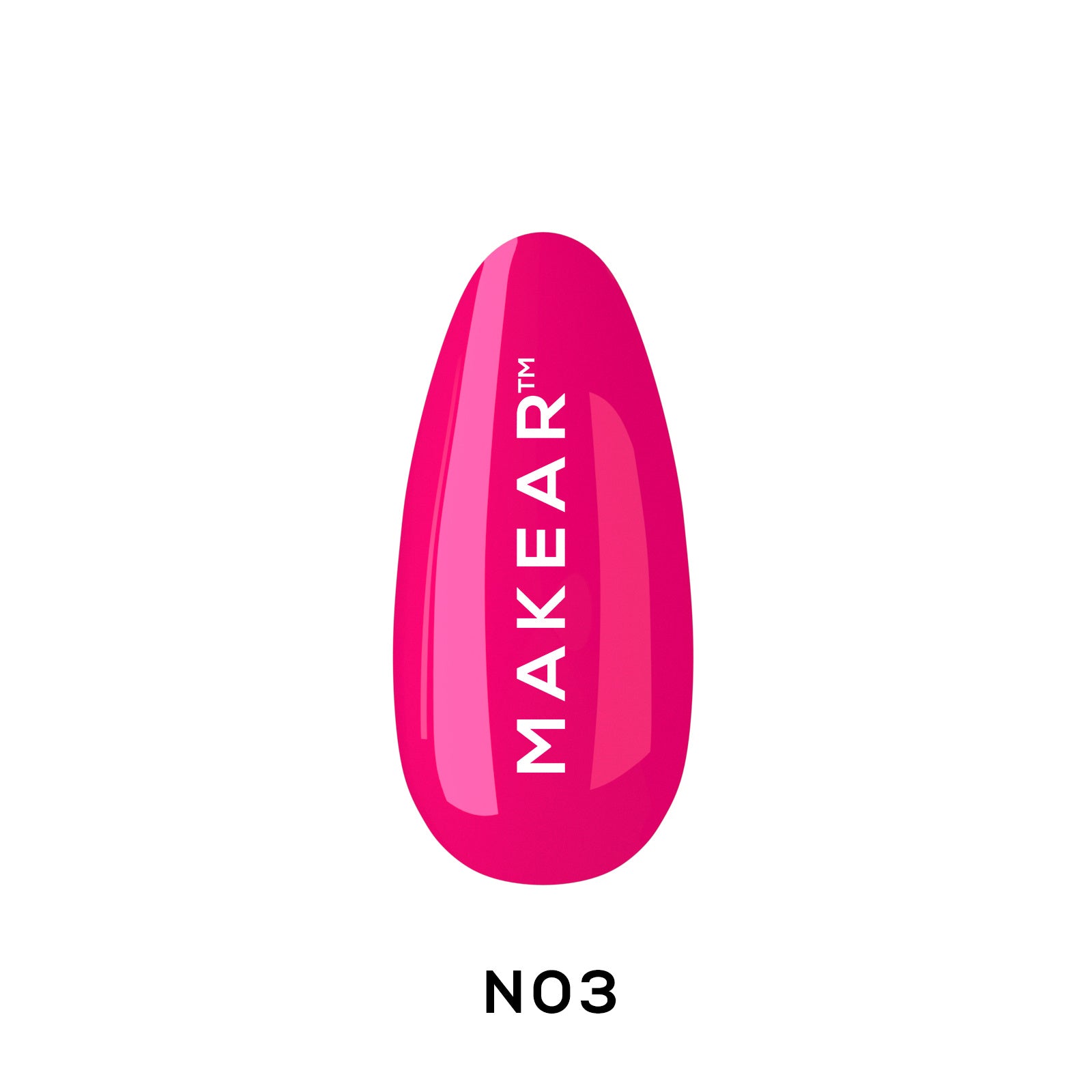 Makear Lakier Hybrydowy N03 Neon 8Ml