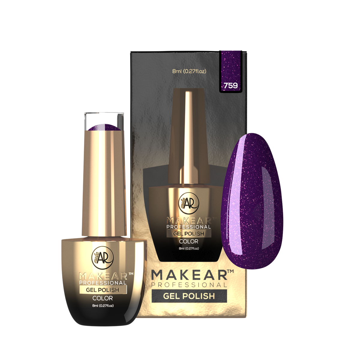 MAKEAR Makear Hybrid-Nagellack 759 Princess 8Ml — Inhaltsstoffe und Bewertung